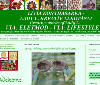 Lívia konyhasarka - Lady L. Kreatív alkotásai - Via:Életmód-Via:Lifestyle