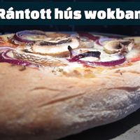 Rántott hús wokban